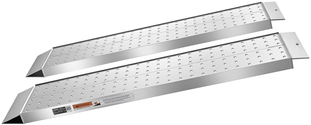 VEVOR Aliuminio priekabos rampos, 2 vnt., 1396 x 304 mm