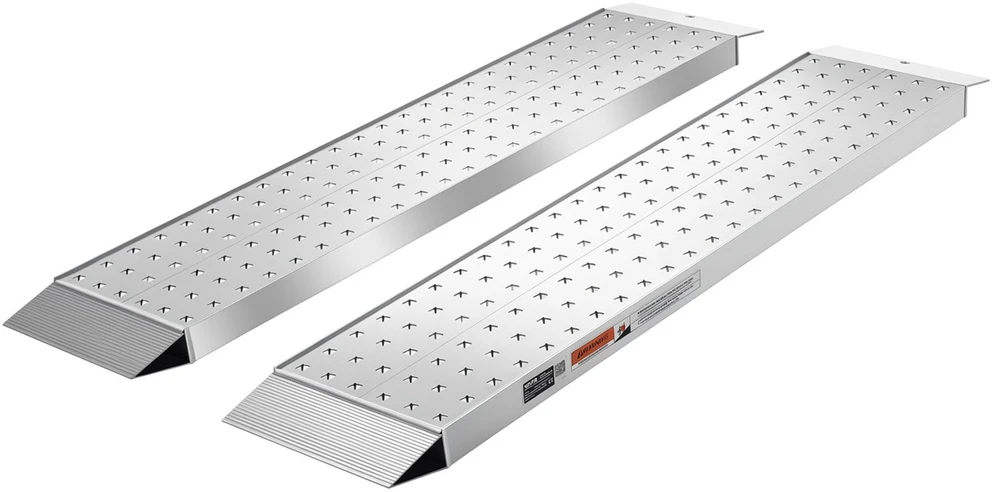 VEVOR Aliuminio priekabos rampos, 2 vnt., 1396 x 304 mm