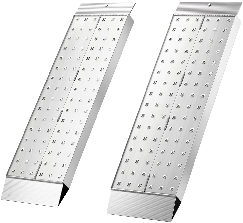 VEVOR Aliuminio priekabos rampos, 2 vnt., 999 x 304mm