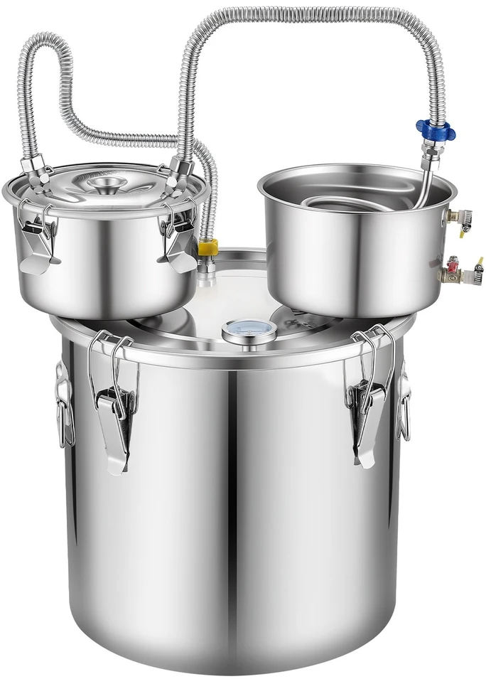 Alkoholio distiliatorius 30 l su thumper