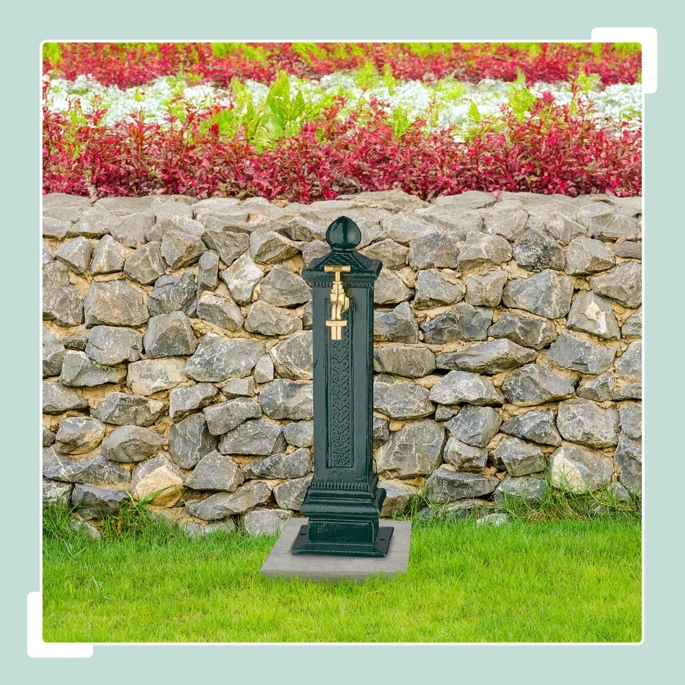 Relaxdays Antikvarinis fontanas-kolona 47 cm