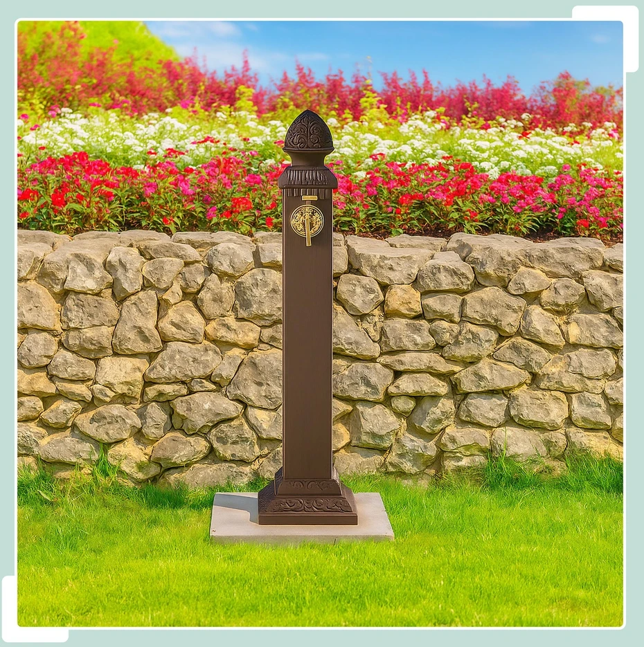 Relaxdays Antikvarinis kolonos fontanas 81 cm