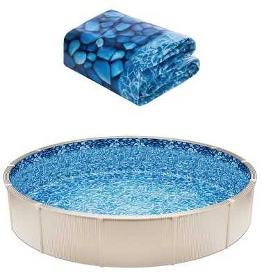 Vevor Apvalus baseino įdėklas 10m unibead tipo