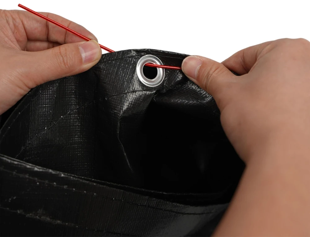 Relaxdays Apvalus baseino uždangalas, atsparus UV