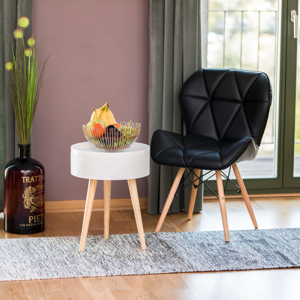 Relaxdays Apvalus skandinaviškas padėklas