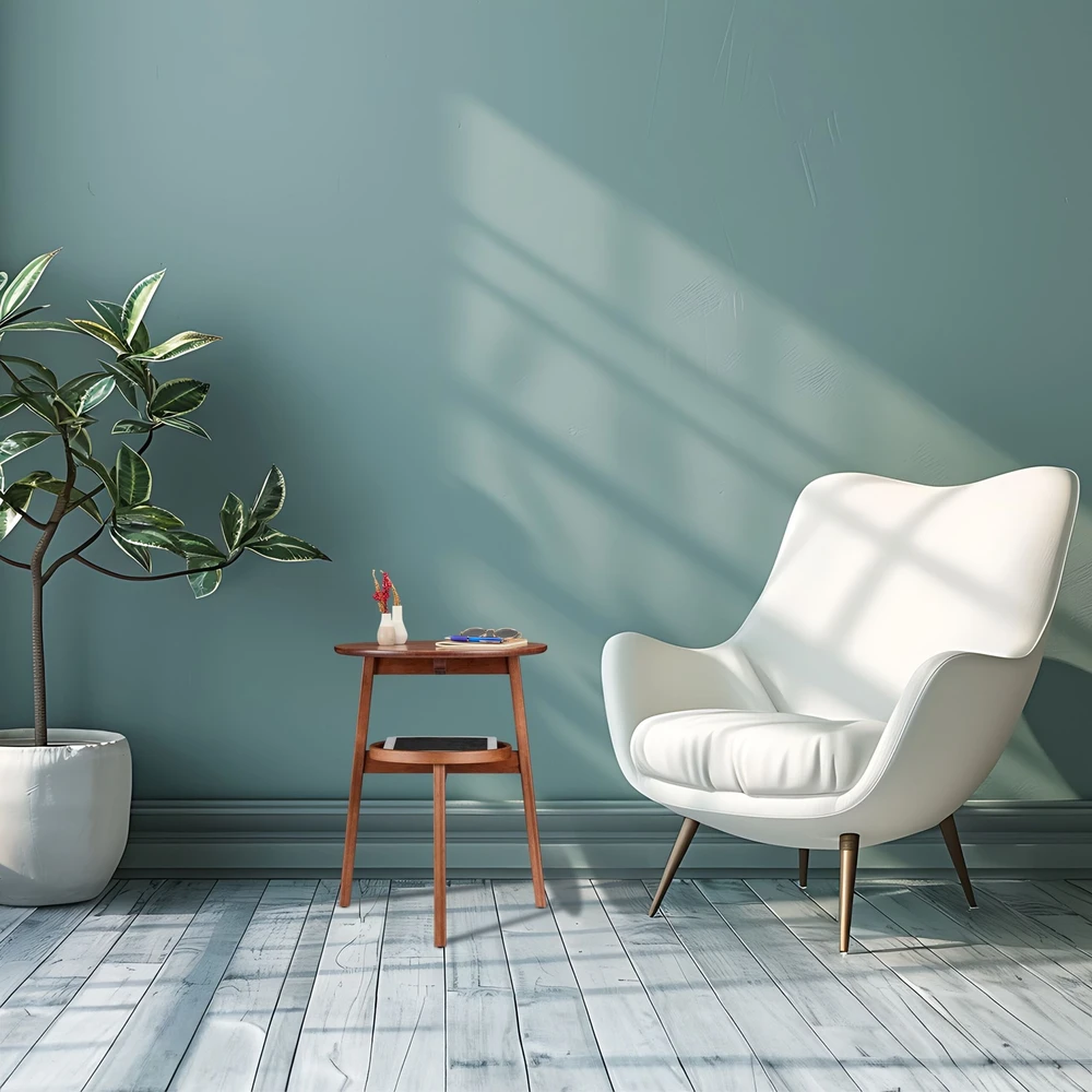 Relaxdays Apvalus šoninis staliukas su 2 lentynomis