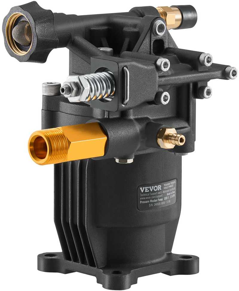 VEVOR Aukšto slėgio plovimo siurblio pompa 3500 PSI