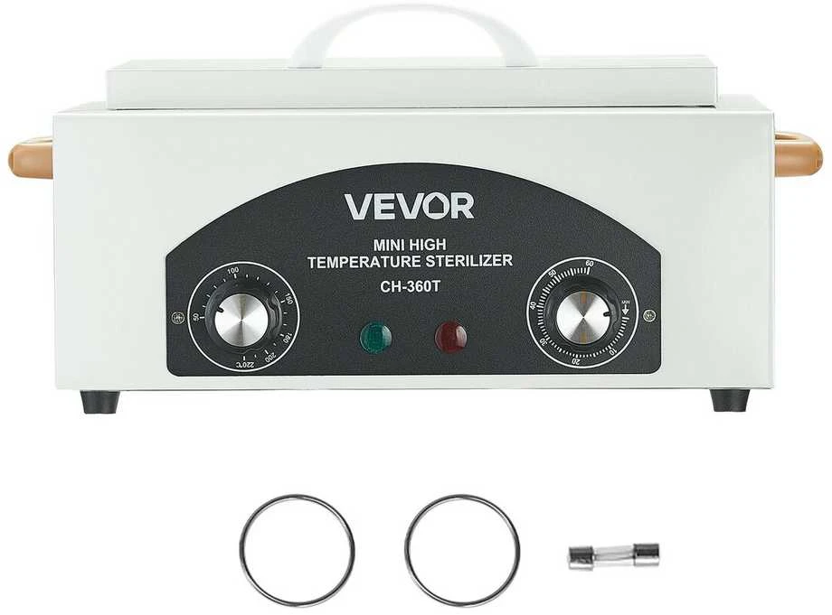 Vevor Aukštos temperatūros autoklavas, 2 L, 300 W