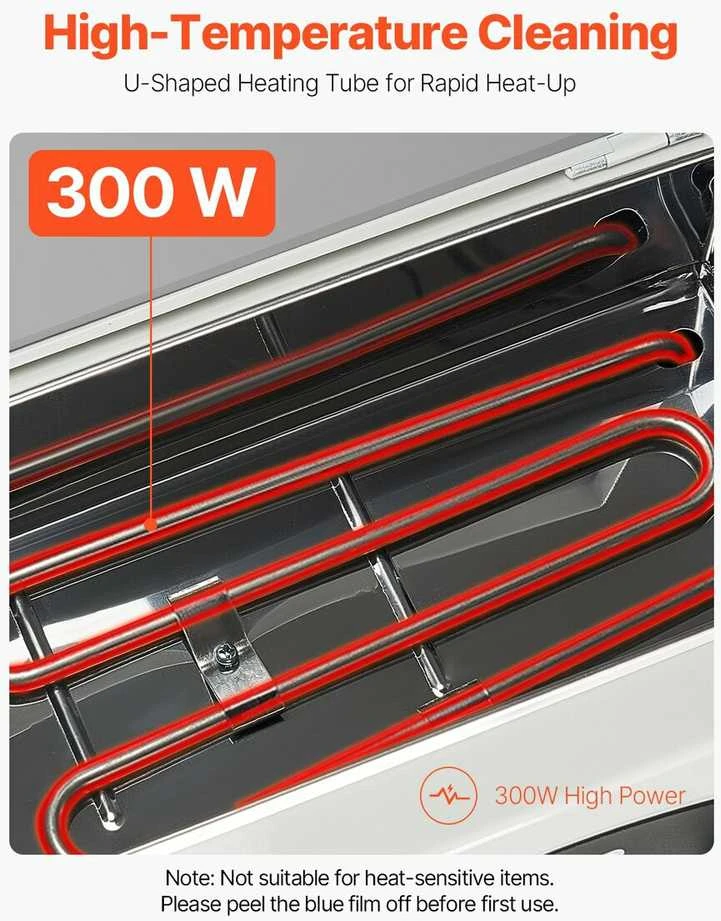 Vevor Aukštos temperatūros autoklavas, 2 L, 300 W