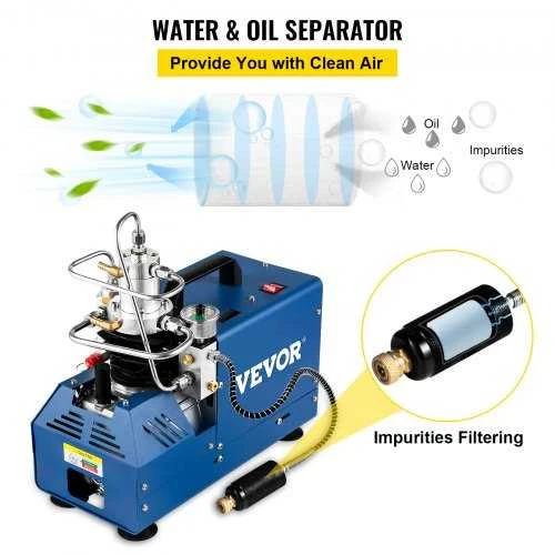 VEVOR Aukšto slėgio oro kompresorius 4500PSI, 1800W