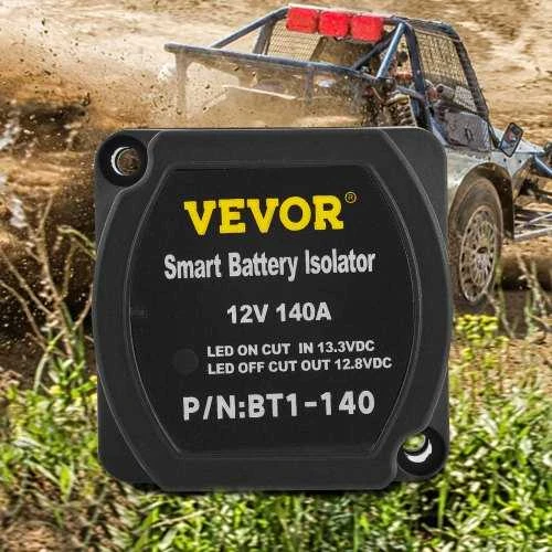 VEVOR Automatinis dvigubas akumuliatoriaus izoliatorius 140A