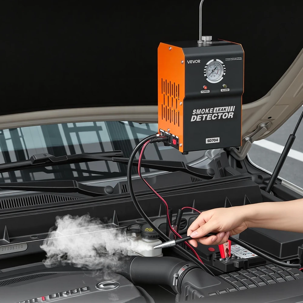 VEVOR Automobilinis dūmų testeris su nuotėkio detektoriumi