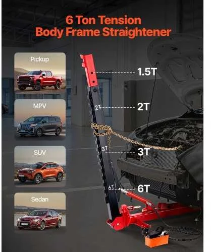 VEVOR Automobilio kėbulo ištiesinimo mašina 6T