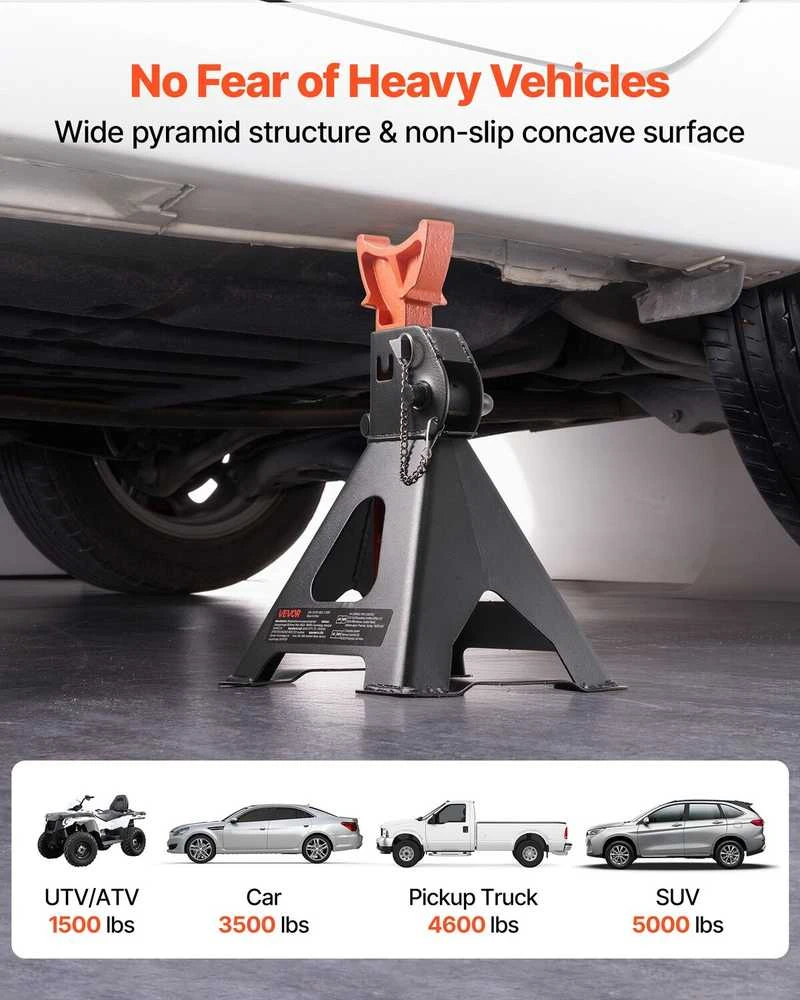 VEVOR Automobilio kėlimo atramos 3 tonų
