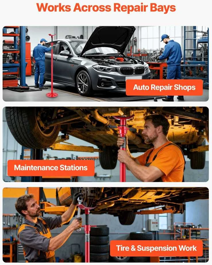 Vevor Automobilio keltuvas nuo 1372 iki 2130 mm