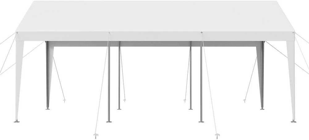 VEVOR Automobilio pastogė 3 x 6 m balta