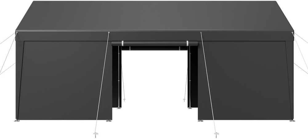 Vevor Automobilio pastogė su šoninėmis sienomis 3.66x6.10m