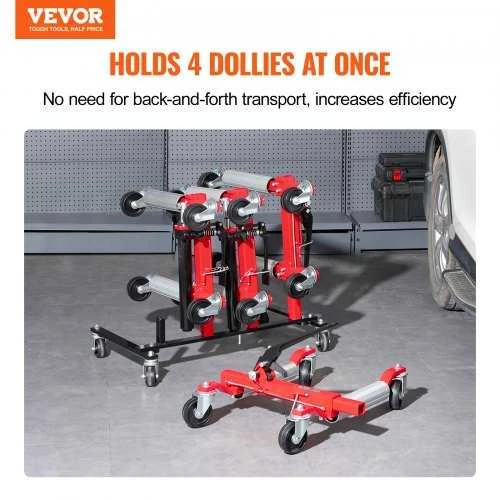 VEVOR Automobilio vežimėlio stovas su kėlikliu