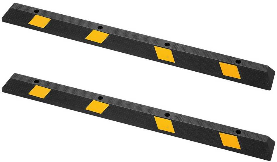 Vevor Automobilių stovėjimo ribotuvas 1840 mm, 2 vnt.
