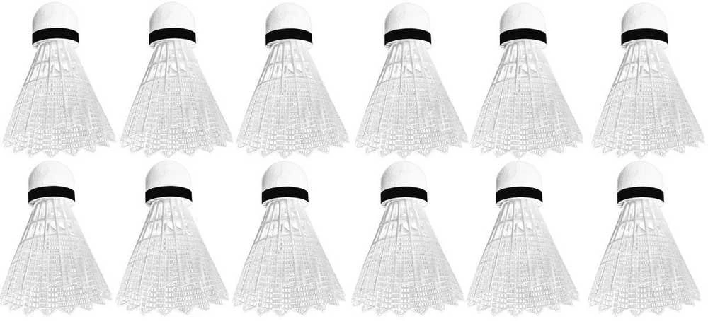 XQMAX Badmintono nyloninės plunksnos 12 vnt