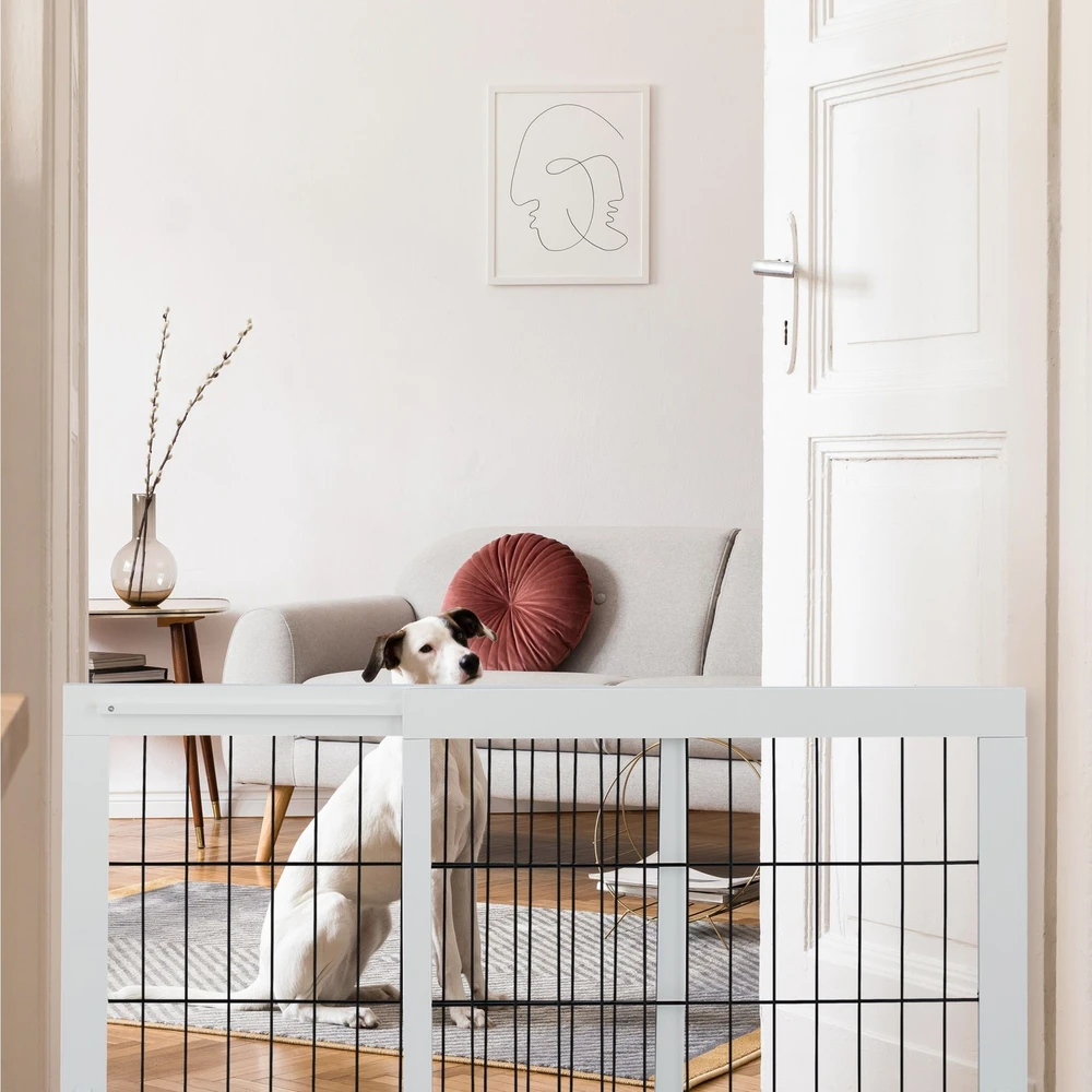Relaxdays Balti apsauginiai varteliai 56 cm