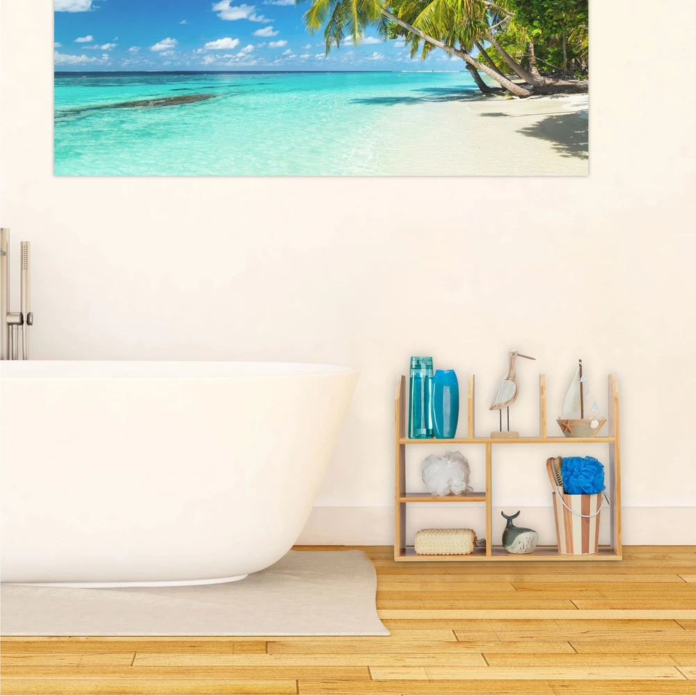 Relaxdays Bambukinė lentyna su 6 skyriais
