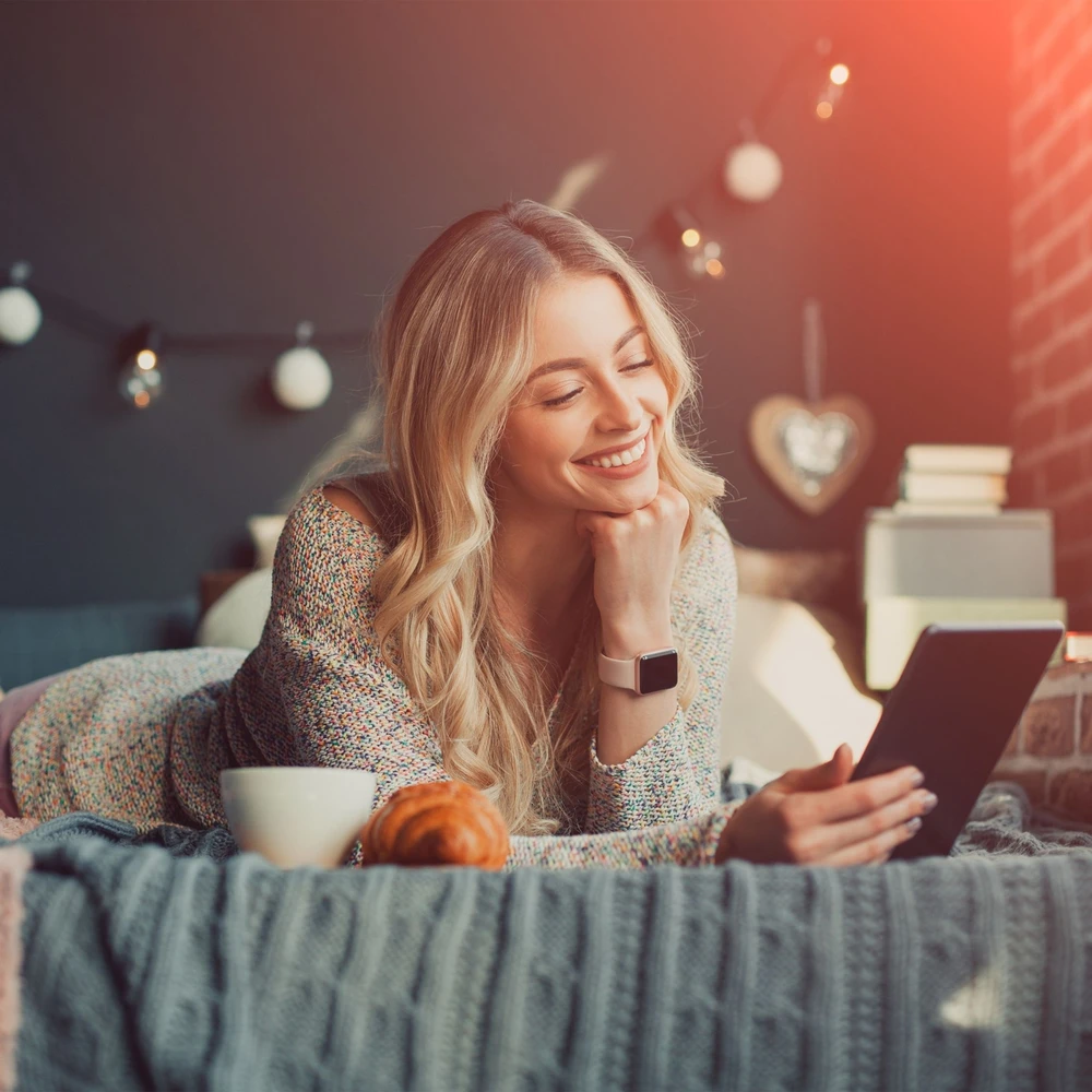 Relaxdays Bambukinė lovos lentynėlė su organizatoriumi