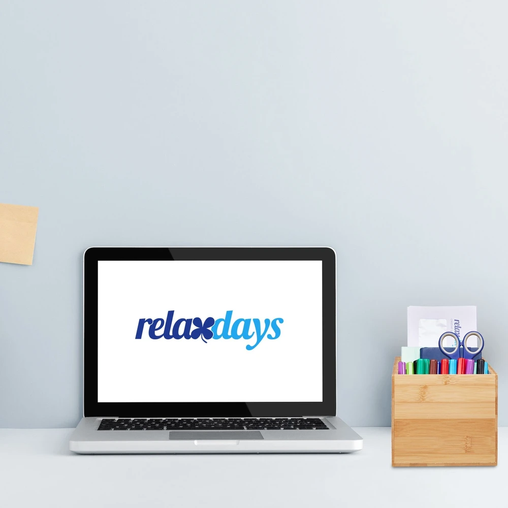 Relaxdays Bambukinė organizatoriaus dėžutė su 4 skyriais