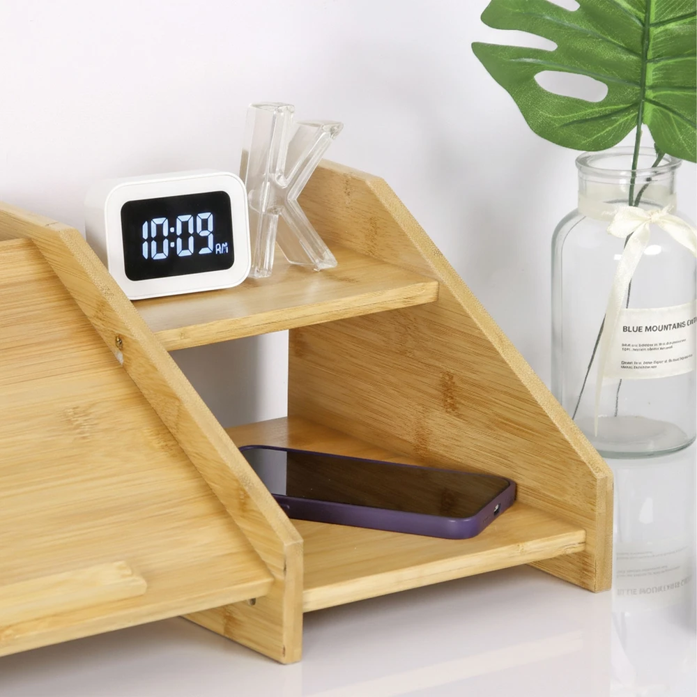 Relaxdays Bambukinis nešiojamojo kompiuterio stovas