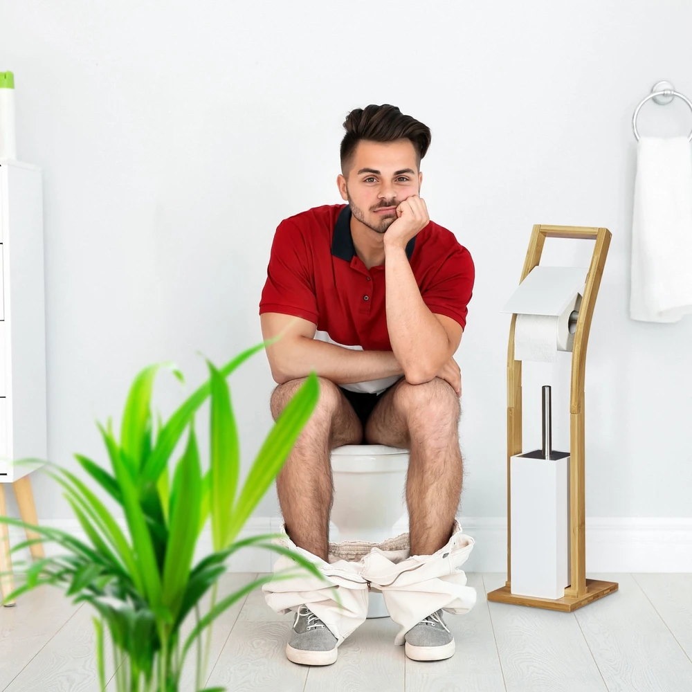 Relaxdays Bambukinis tualeto komplektas