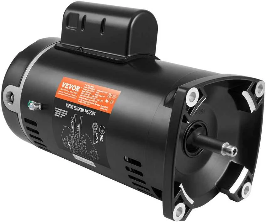 VEVOR Baseino siurblio variklis 1AG 115/230V