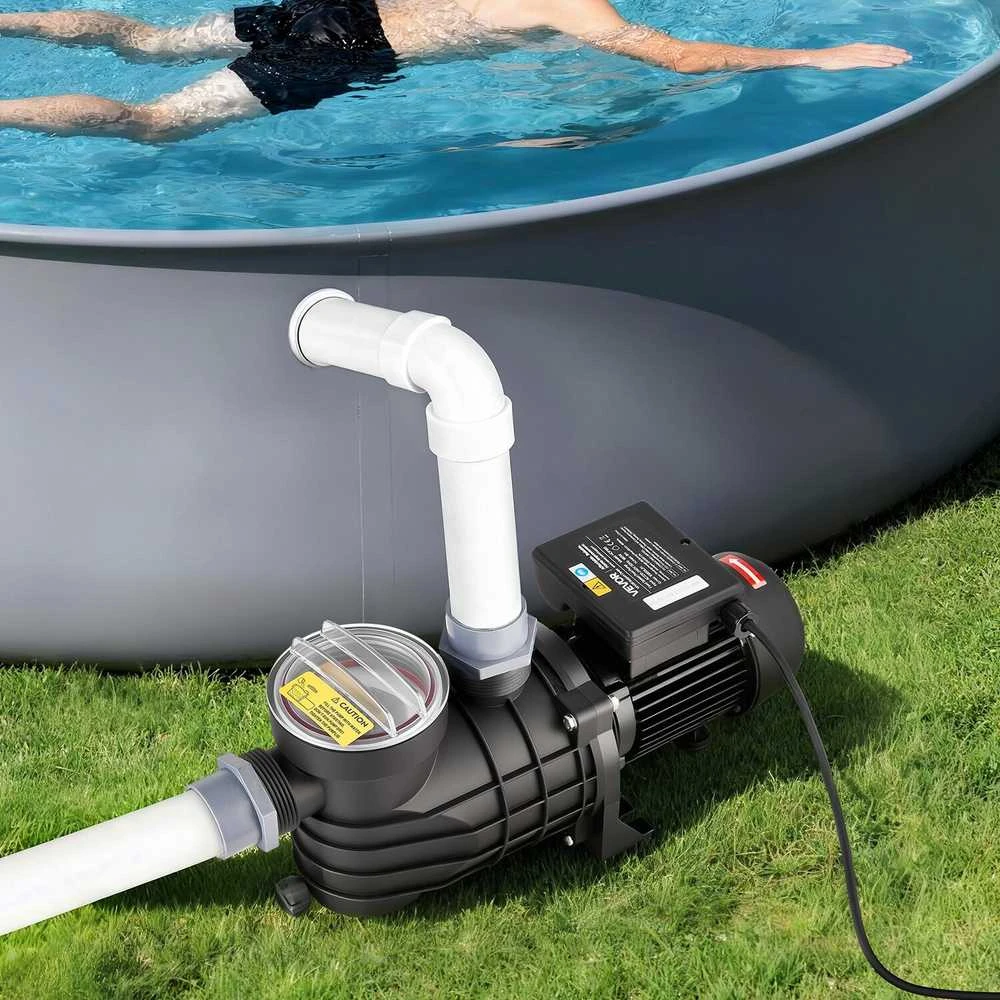VEVOR Baseino siurblys, 180W, maksimali srovė 10,800 L/h