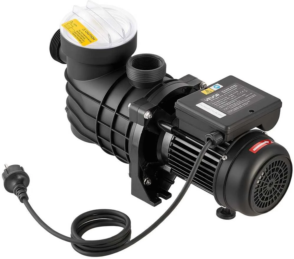 VEVOR Baseino siurblys, 180W, maksimali srovė 10,800 L/h