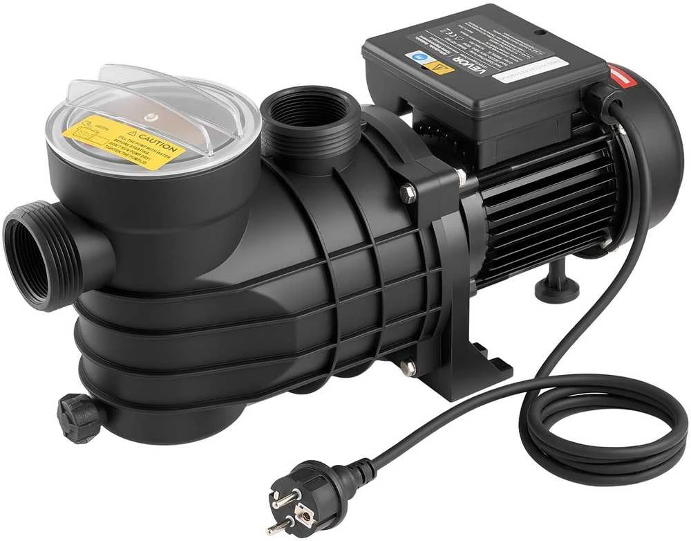 VEVOR Baseino siurblys, 180W, maksimali srovė 10,800 L/h