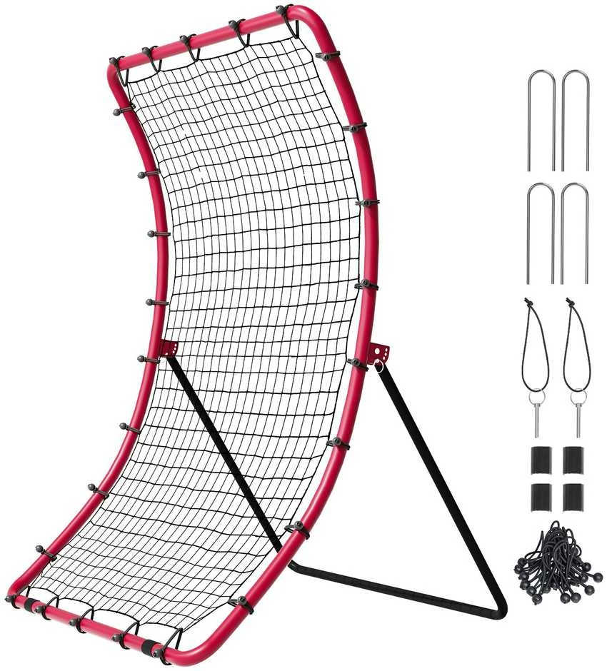 VEVOR beisbolo ir softbolo grįžtamasis tinklas 4x5.5 pėdos