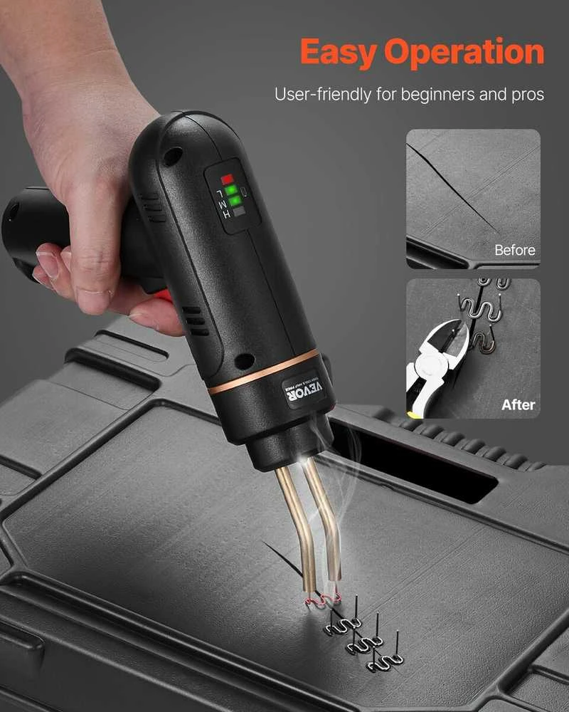 VEVOR Belaidis plastiko suvirinimo įrankis 120W rinkinys