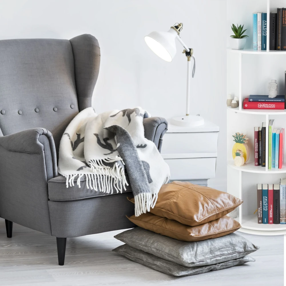 Relaxdays Besisukanti knygų lentyna su 12 skyrelių