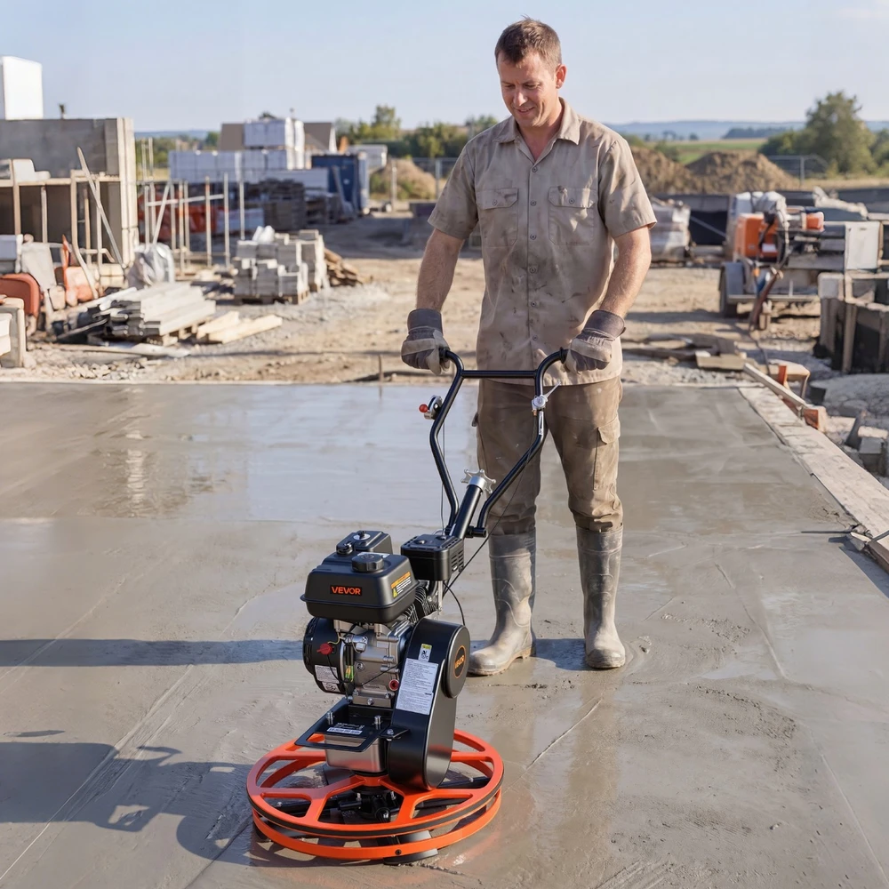 VEVOR Betono glaistyklė 610 mm su disku