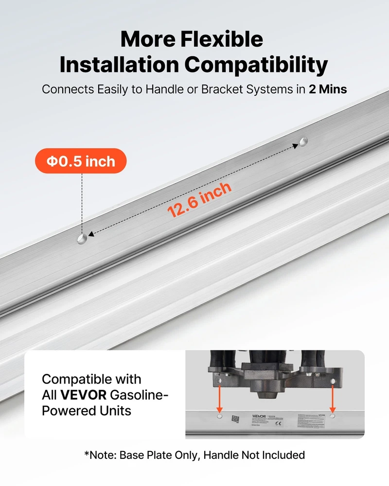 VEVOR Betono lyginimo taisyklė 3048 mm