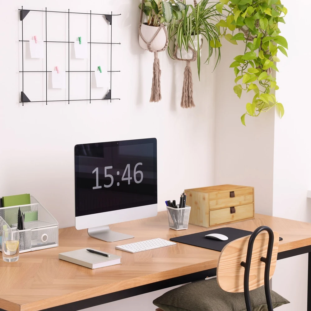 Relaxdays Biuro stalo organizatorius su 2 stalčiais