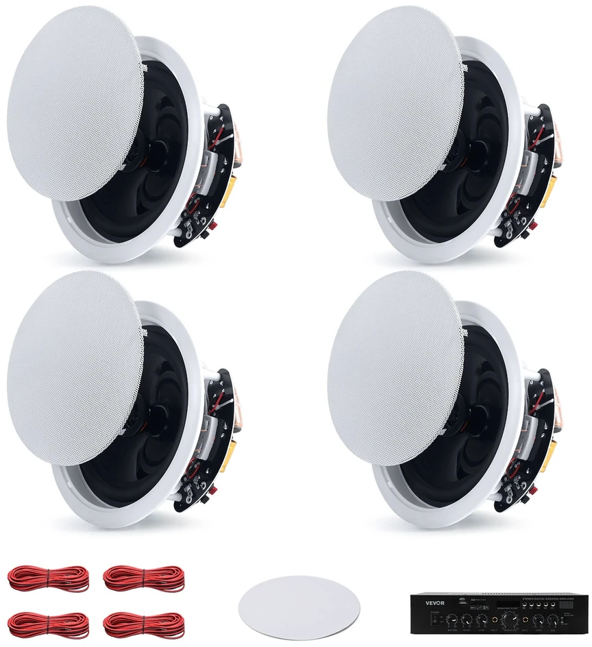 VEVOR Bluetooth lubinės įleidžiamos kolonėlės, 4 vnt.