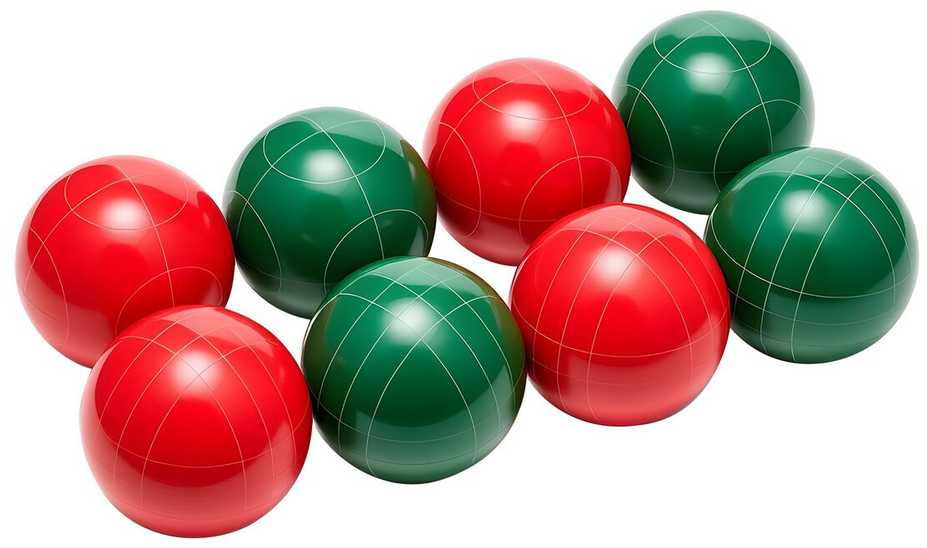 Vevor Boccia komplektas su 8 rutuliais ir priedais