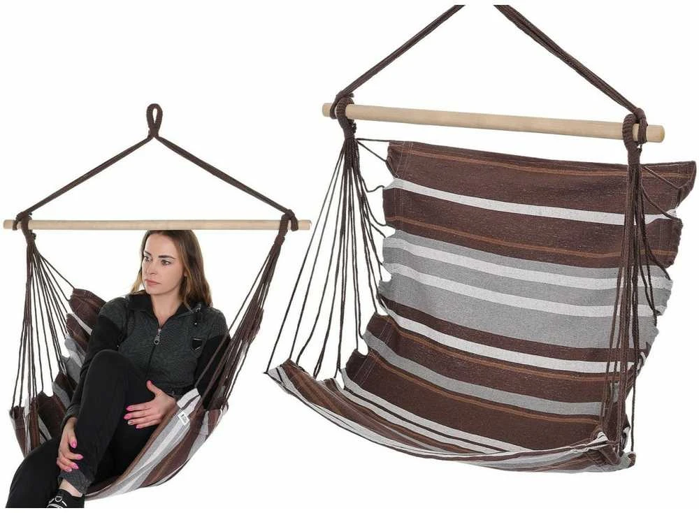 Hamakas Royokamp Brazilian Hanging Armchair, 100x100cm, rudas