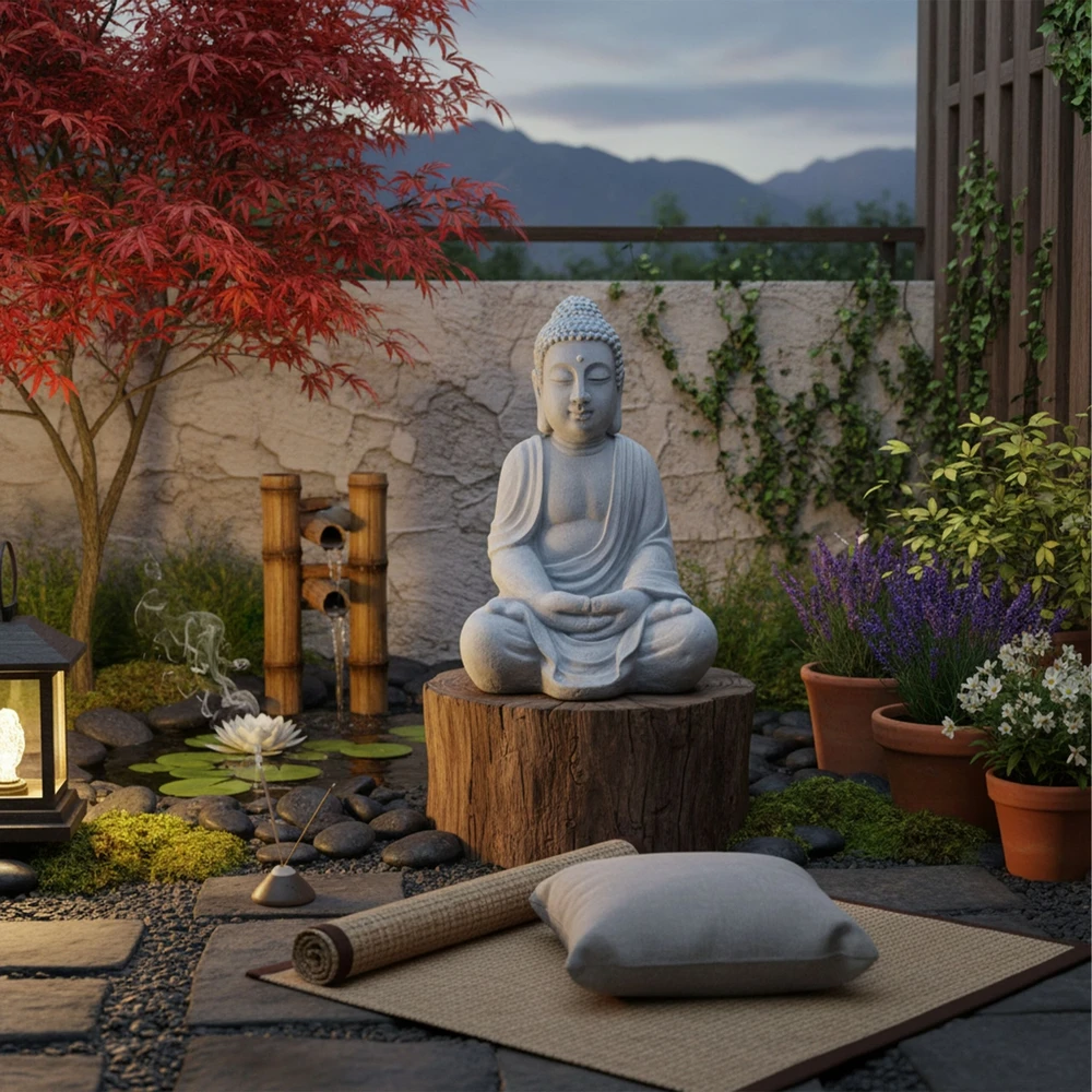 Relaxdays Buda 70 cm