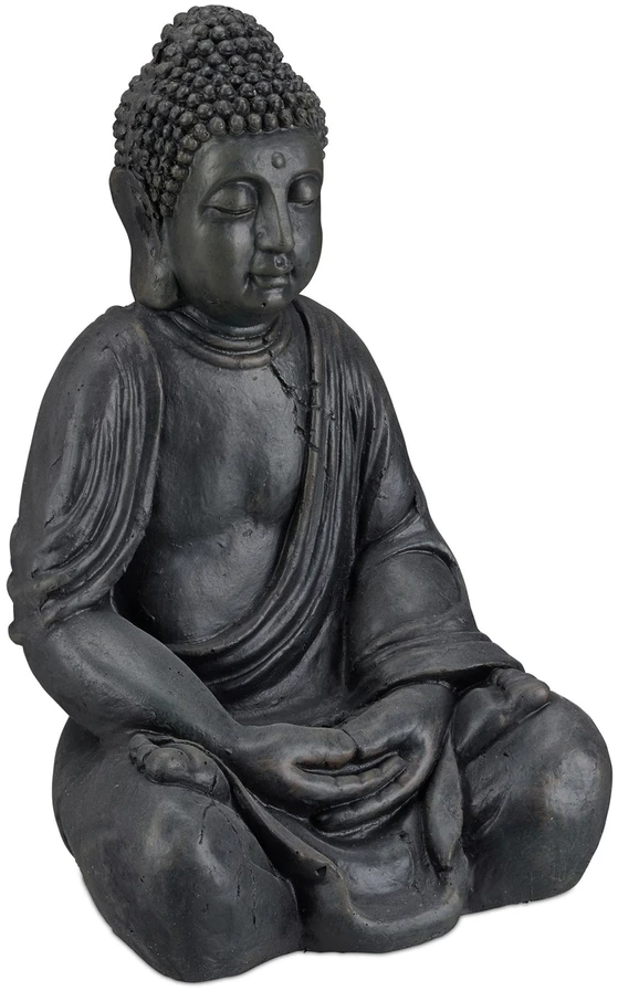 Relaxdays Budos figūrėlė iš keramikos 50 cm