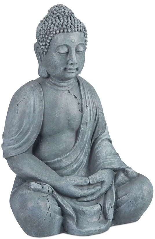 Relaxdays Budos figūrėlė, keramika, 70 cm