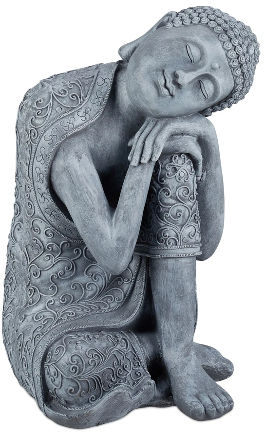 Relaxdays Budos figūrėlė pakreipta galva 60 cm