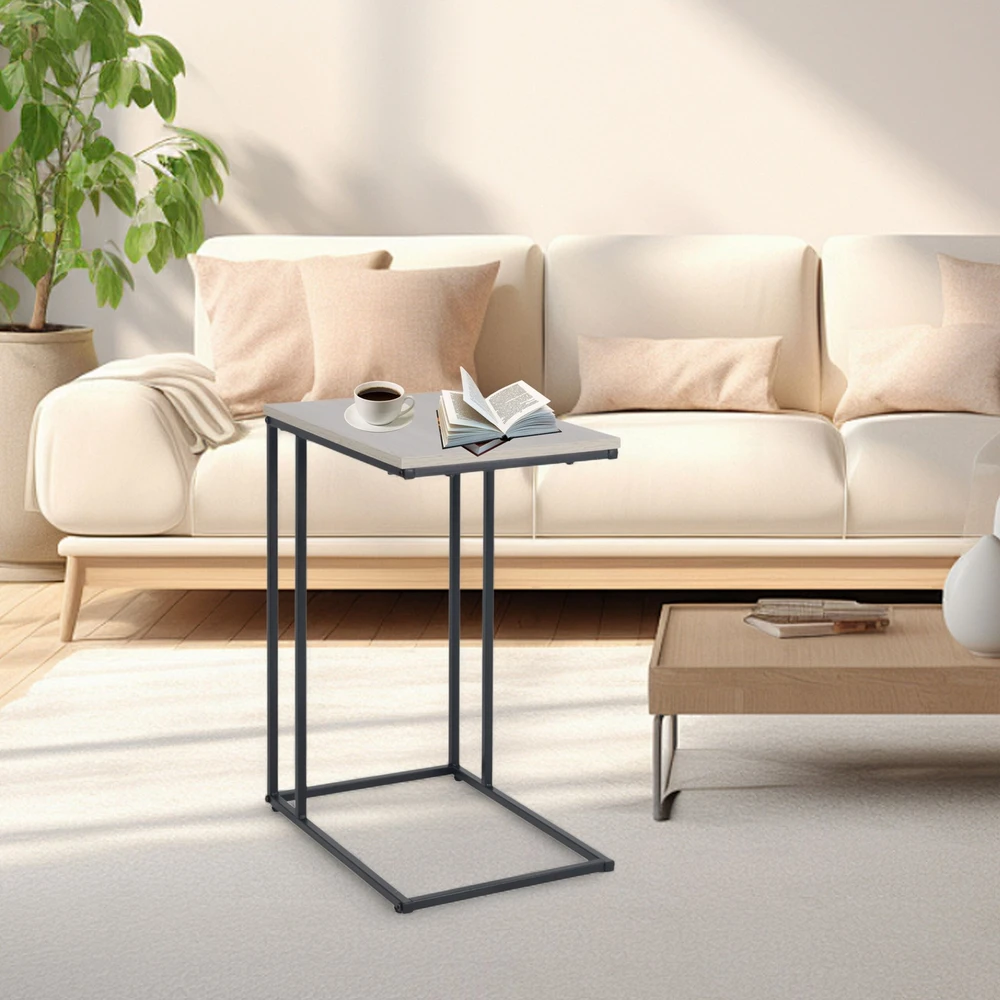 Relaxdays C formos šoninis staliukas