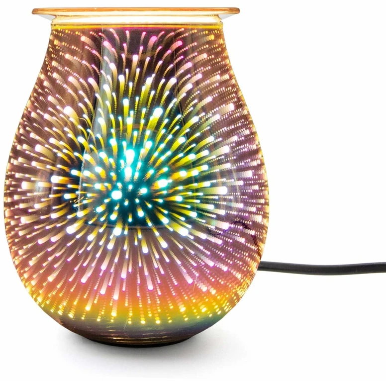 Candle Brothers elektrinė aromalempė, stiklinė, 16 x 21 cm