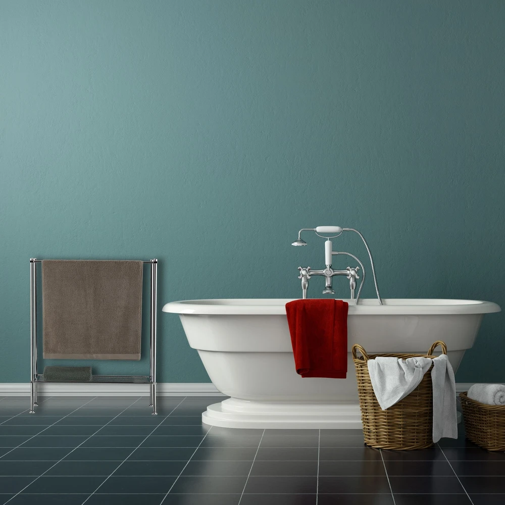 Relaxdays Chromuotas rankšluosčių stovas
